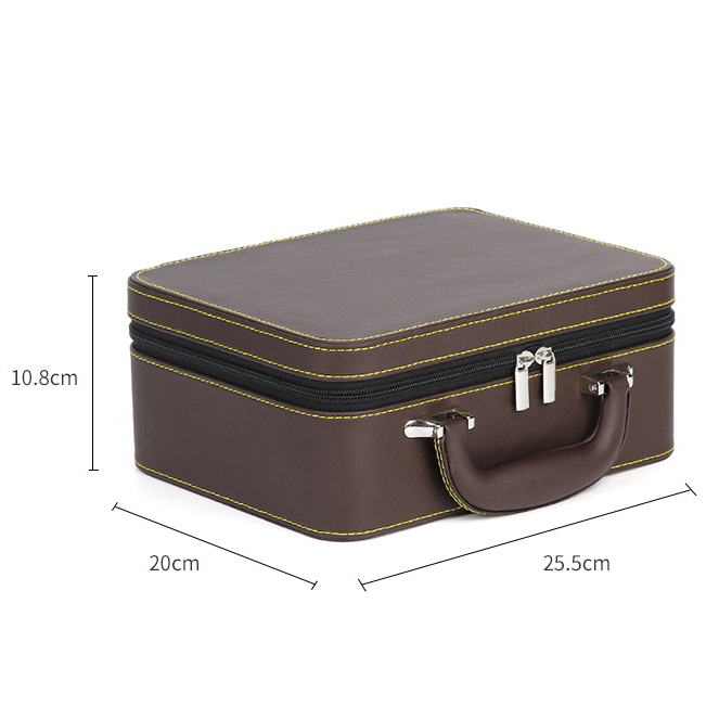 2 layer jewelry Box with Handle